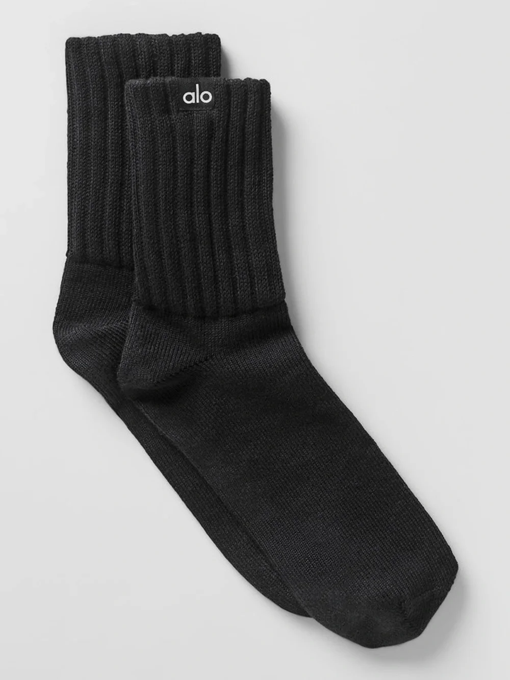 Alo Yoga Unisex Half Crew Crunch Sock